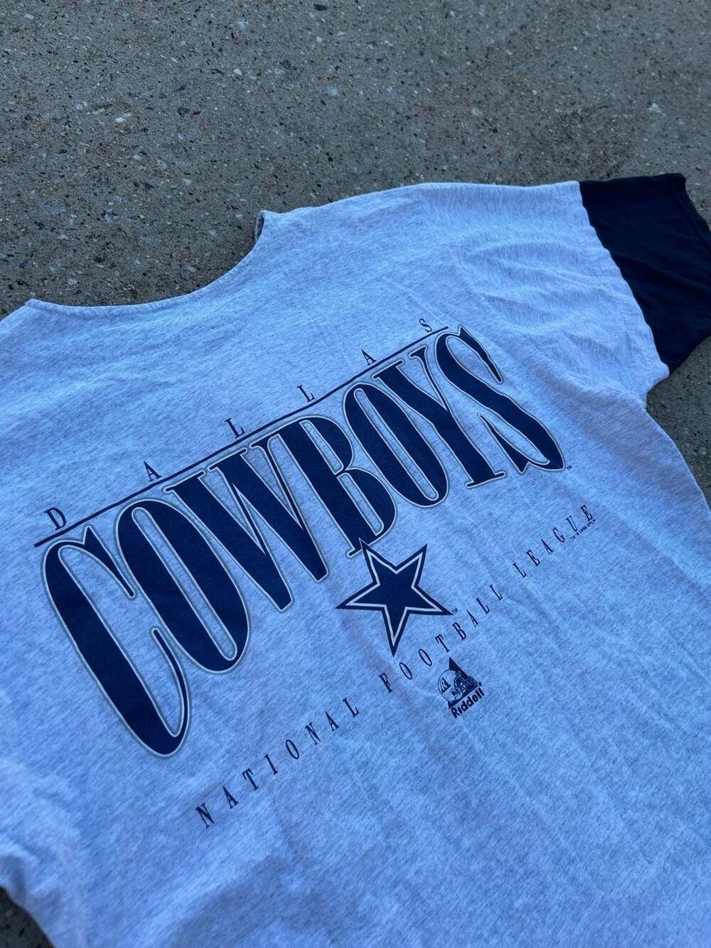 Vintage 1990s Dallas Cowboys NFL Signal Sport Color Block Baseball Style Button